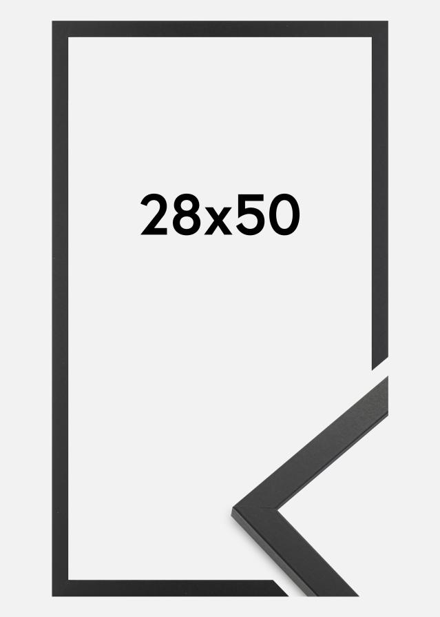 Ramme Trendy Akrylglass Svart 28x50 cm
