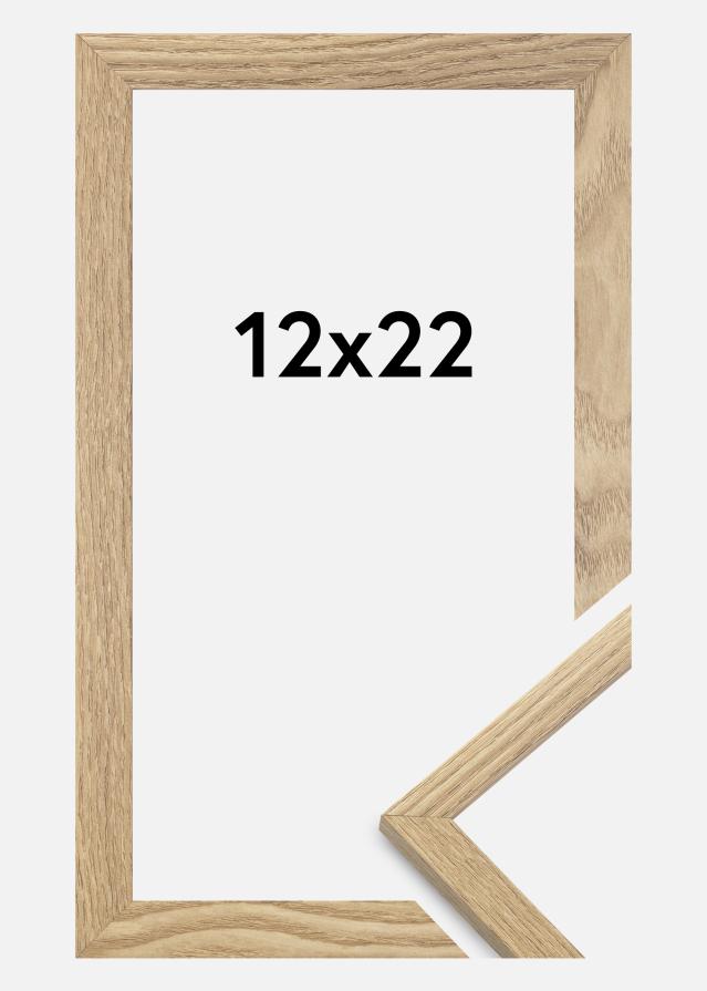 Ramme Trendy Akrylglass Eik 12x22 cm