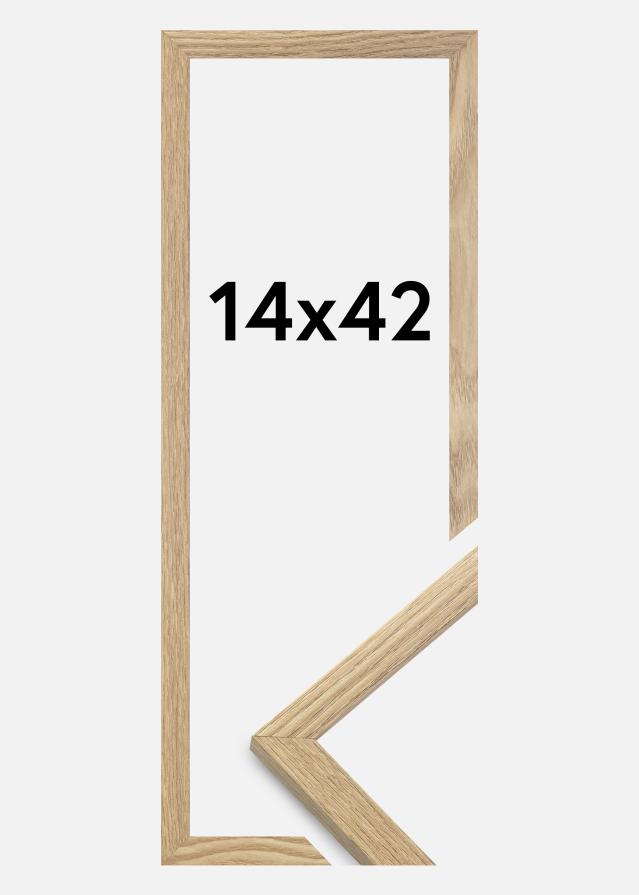 Ramme Trendy Akrylglass Eik 14x42 cm