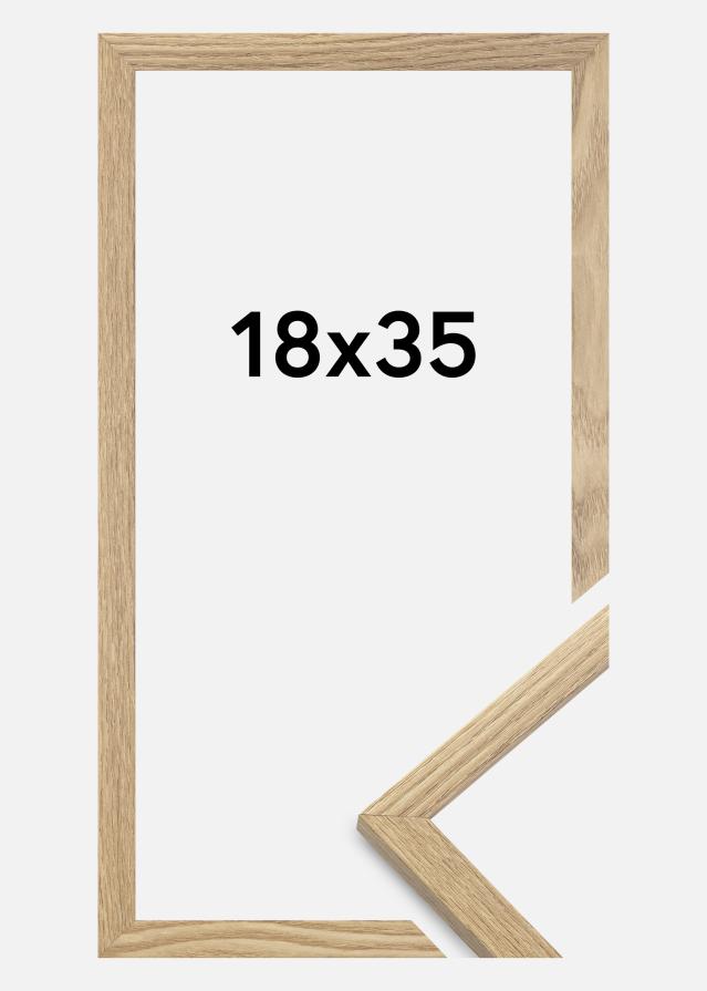 Ramme Trendy Akrylglass Eik 18x35 cm