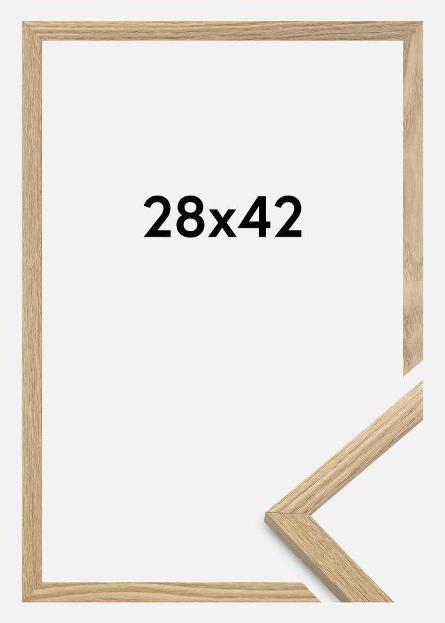 Ramme Trendy Akrylglass Eik 28x42 cm