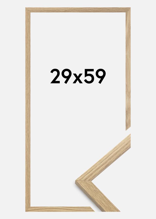 Ramme Trendy Akrylglass Eik 29x59 cm