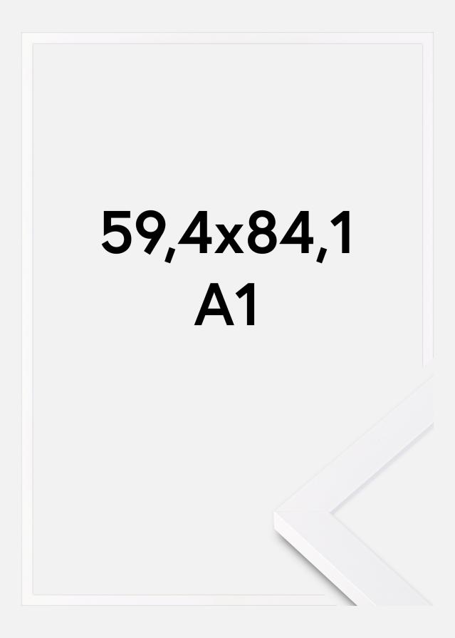 Ramme Selection Akrylglass Hvit 59,4x84,1 cm (A1)