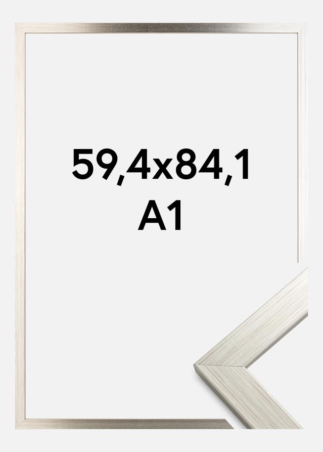 Ramme Silver Wood Akrylglass 59,4x84,1 cm (A1)