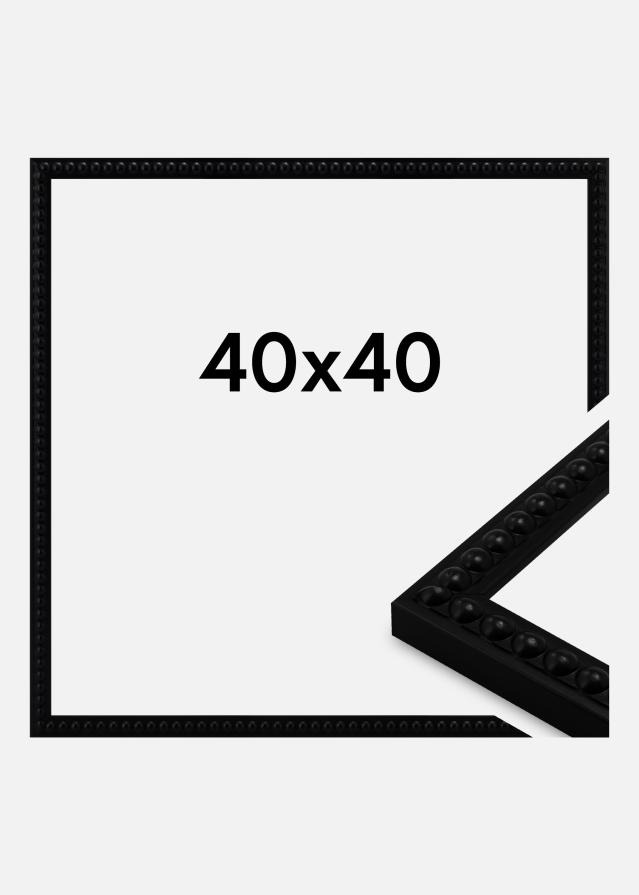 Ramme Perla Akrylglass Svart 40x40 cm