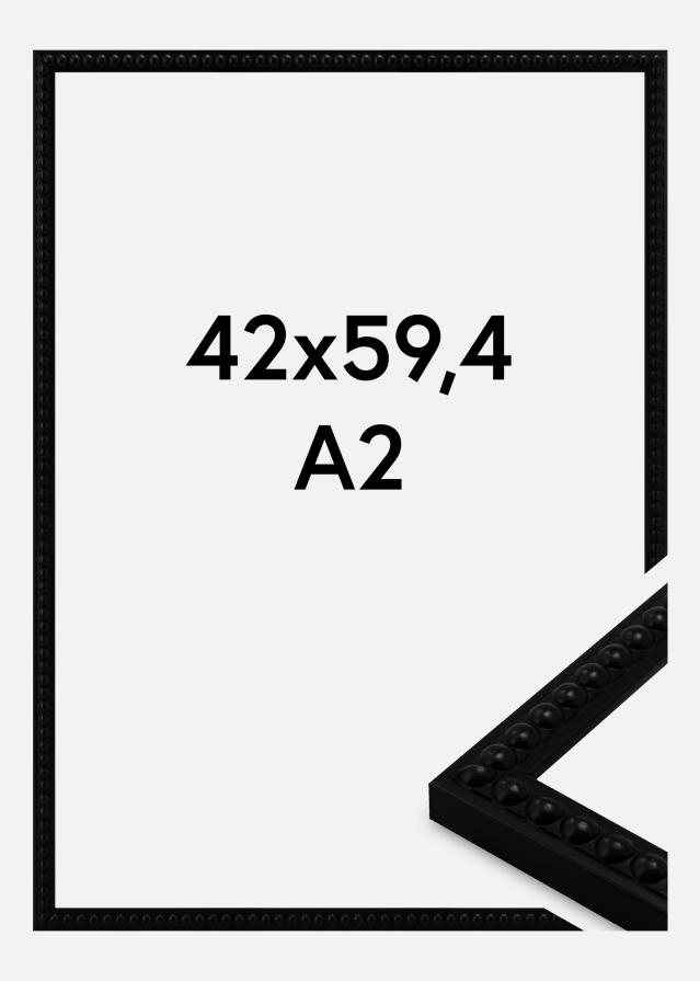 Ramme Perla Akrylglass Svart 42x59,4 cm (A2)
