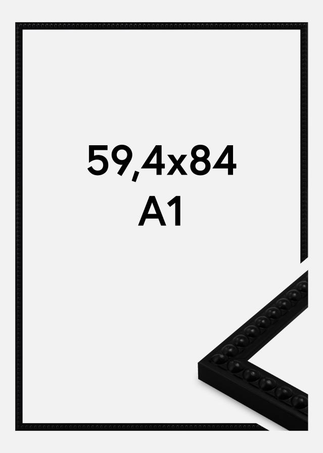 Ramme Perla Akrylglass Svart 59,4x84 cm (A1)