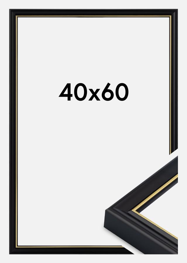 Ramme Canterbury Akrylglass Svart 40x60 cm