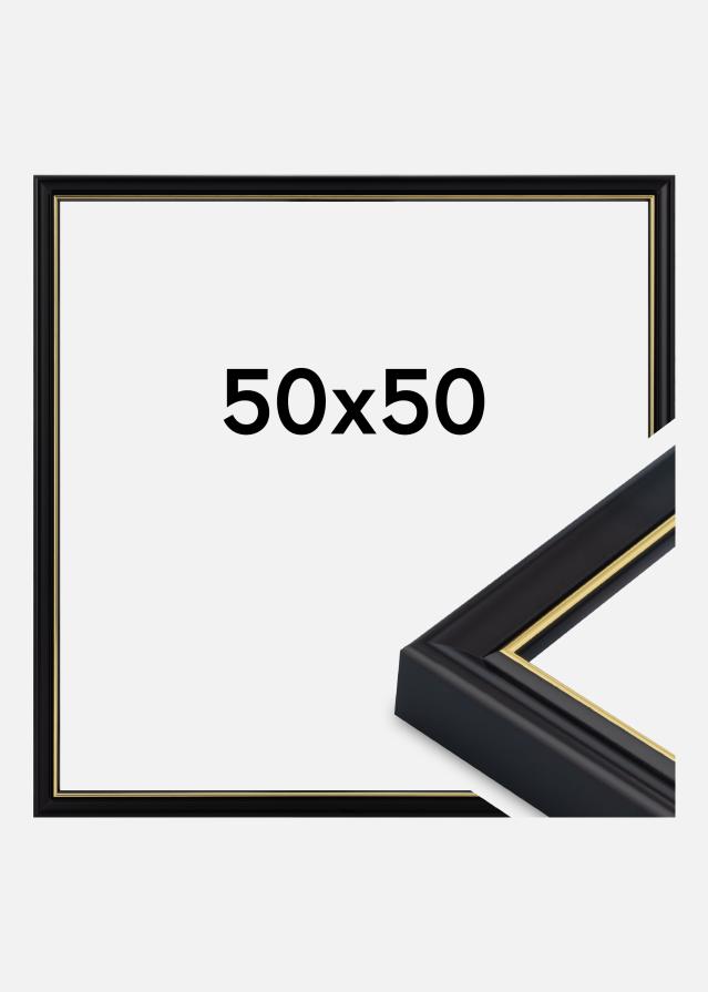 Ramme Canterbury Akrylglass Svart 50x50 cm