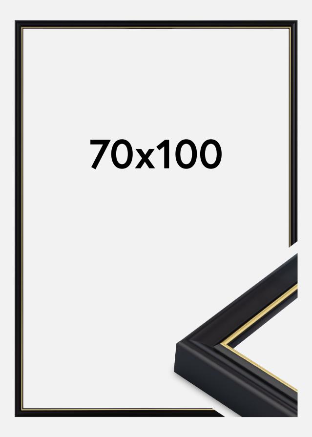 Ramme Canterbury Akrylglass Svart 70x100 cm