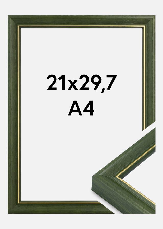 Ramme Canterbury Akrylglass Grønn 21x29,7 cm (A4)