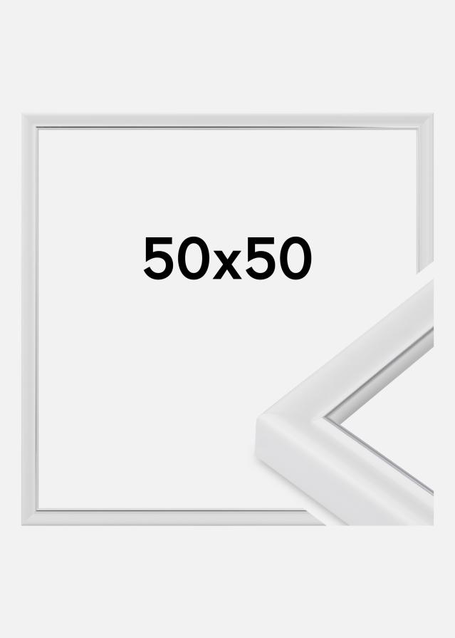 Ramme Canterbury Akrylglass Hvit 50x50 cm