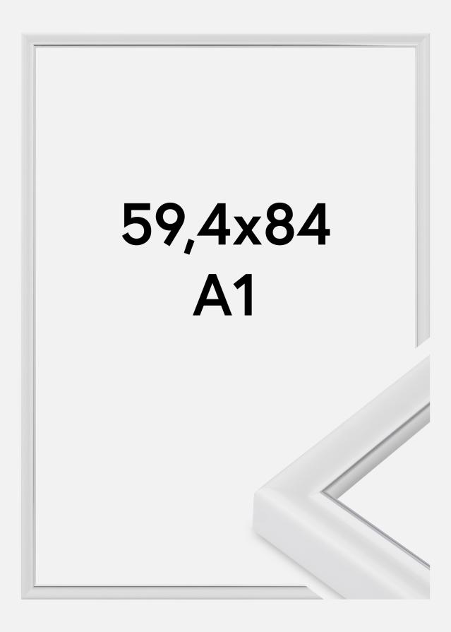 Ramme Canterbury Akrylglass Hvit 59,4x84,1 cm (A1)