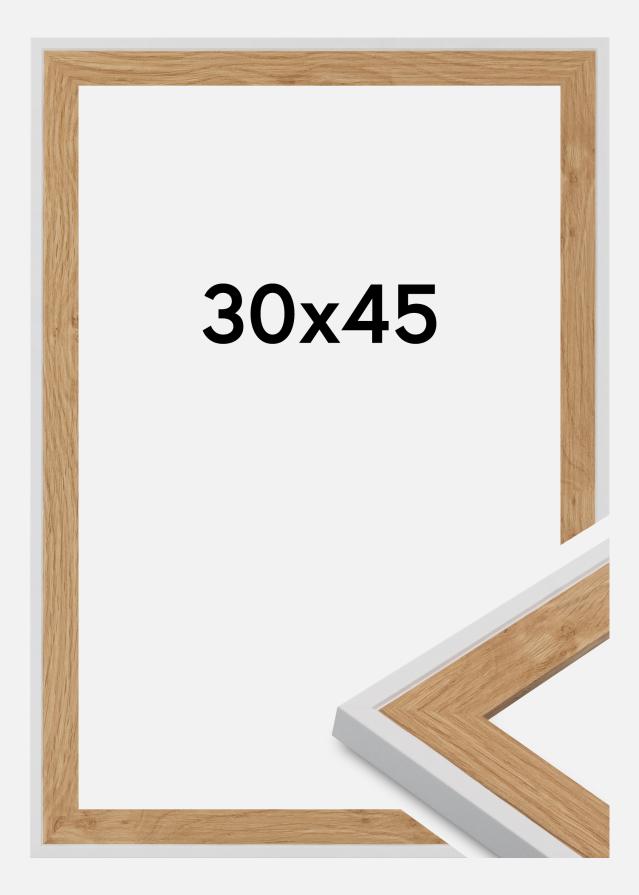 Ramme Clearline Akrylglass Hvit 30x45 cm