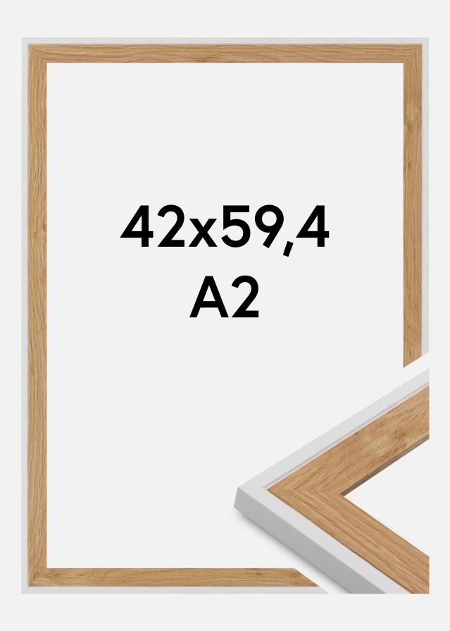 Ramme Clearline Akrylglass Hvit 42x59.4 cm (A2)