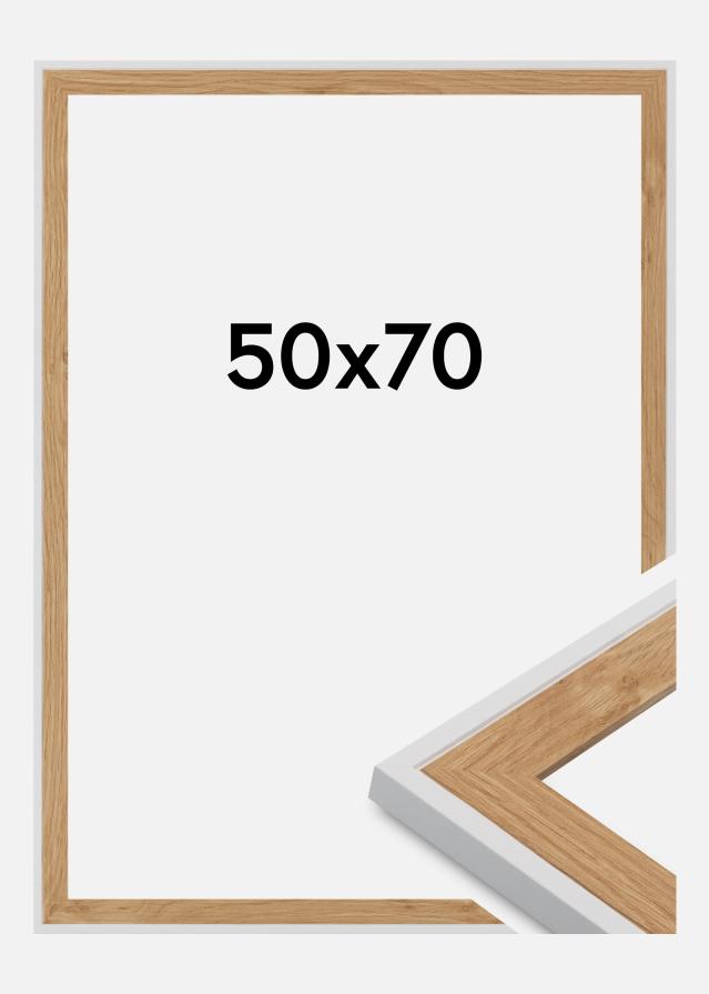 Ramme Clearline Akrylglass Hvit 50x70 cm