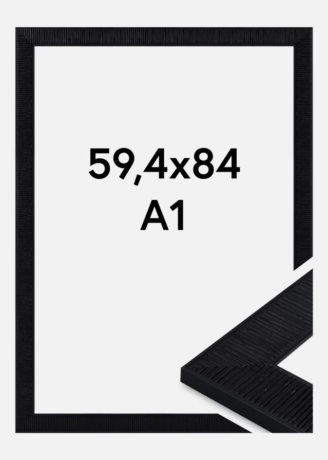 Ramme Lund Akrylglass Svart 59,4x84 cm (A1)