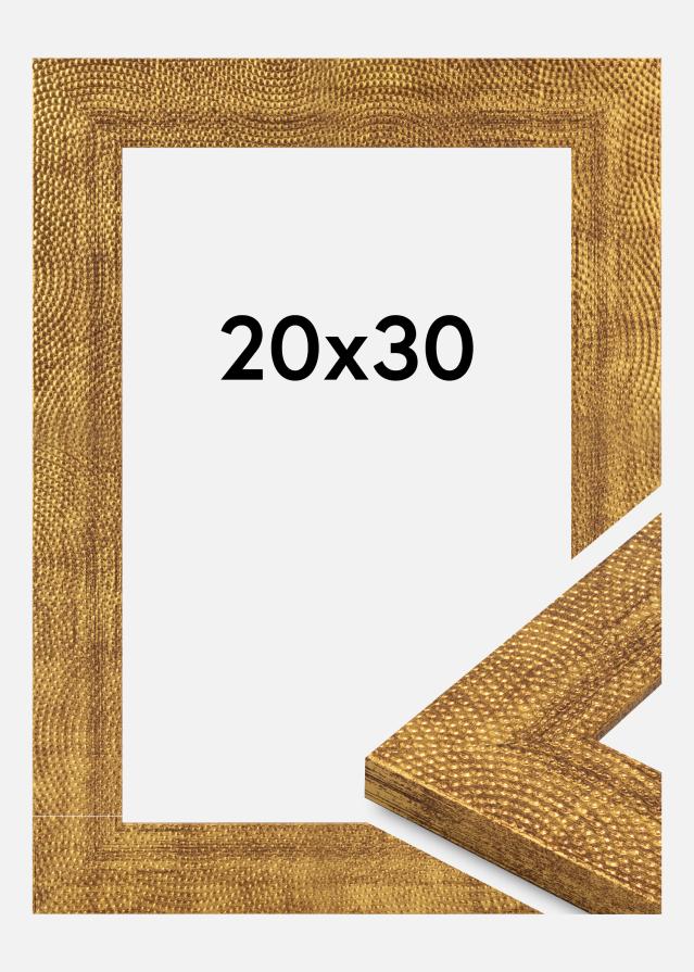 Ramme Linea Akrylglass Gull 20x30 cm