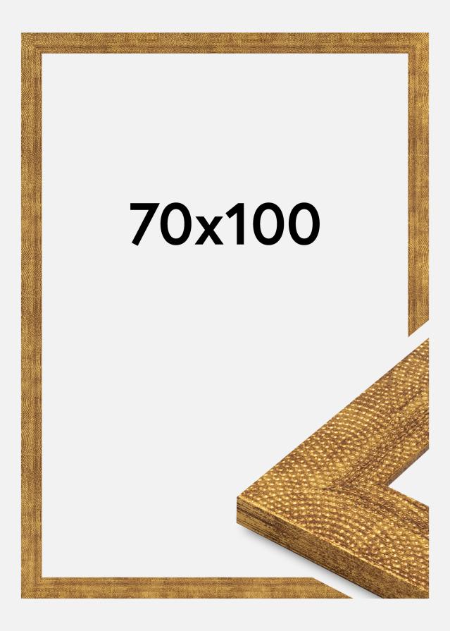 Ramme Linea Akrylglass Gull 70x100 cm