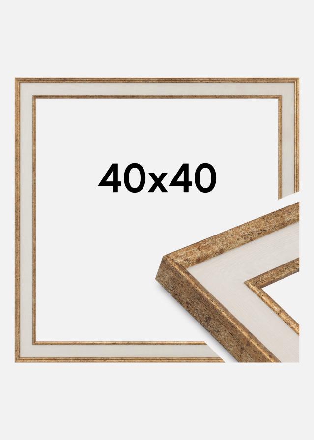 Ramme Dolly Akrylglass Gull 40x40 cm
