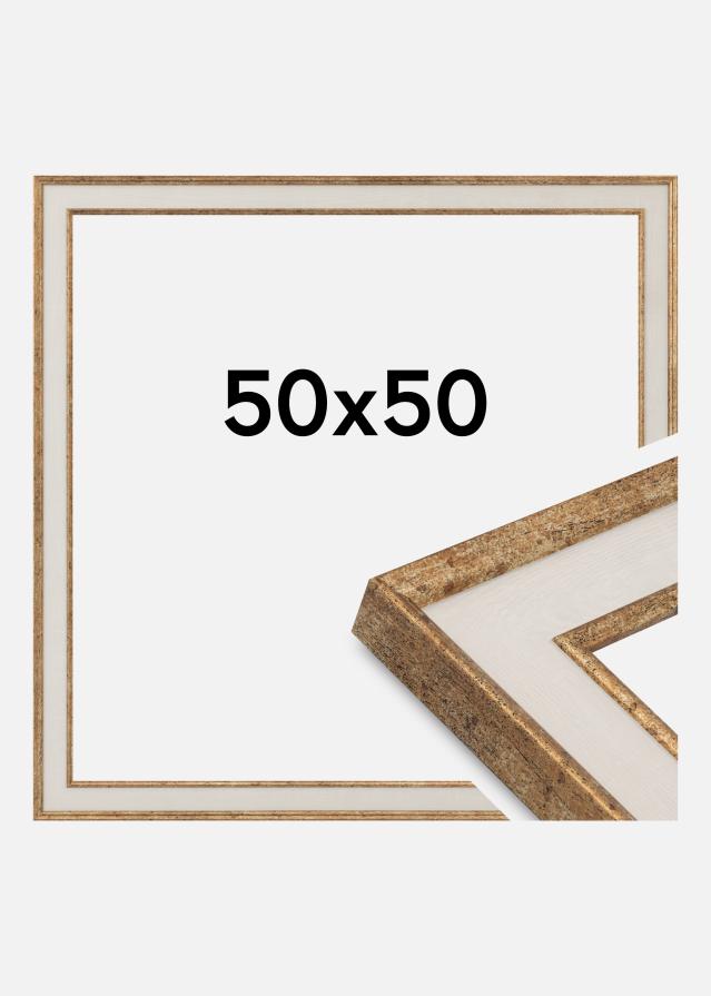 Ramme Dolly Akrylglass Gull 50x50 cm