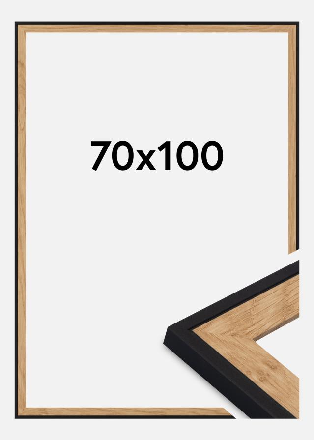 Ramme Iris Akrylglass Svart 70x100 cm