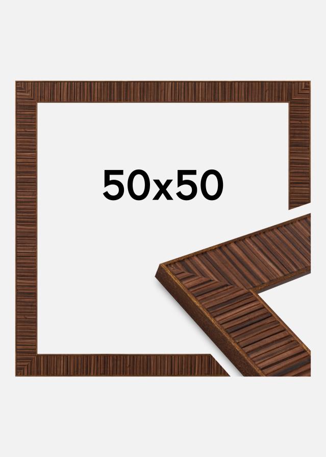 Ramme Agust Akrylglass Rosewood 50x50 cm