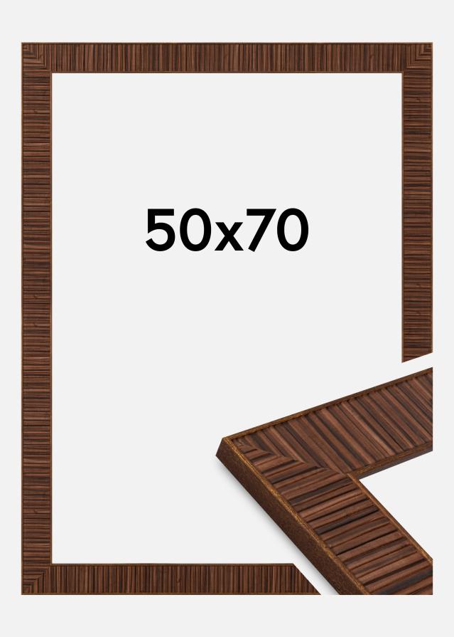 Ramme Agust Akrylglass Rosewood 50x70 cm