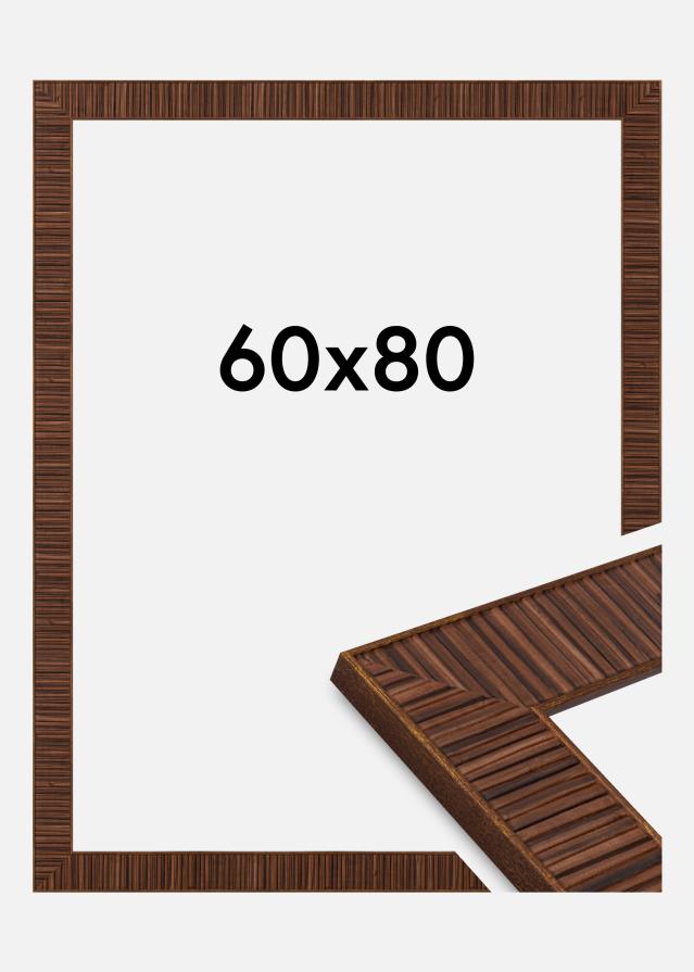 Ramme Agust Akrylglass Rosewood 60x80 cm