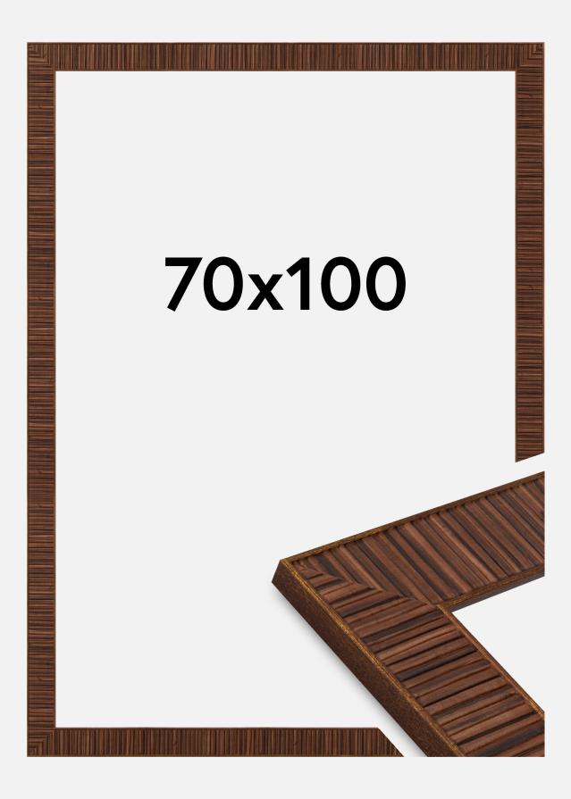 Ramme Agust Akrylglass Rosewood 70x100 cm