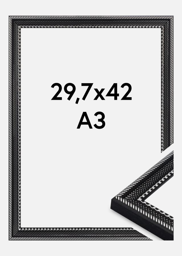 Ramme Trellis Akrylglass Svart 29,7x42 cm (A3)