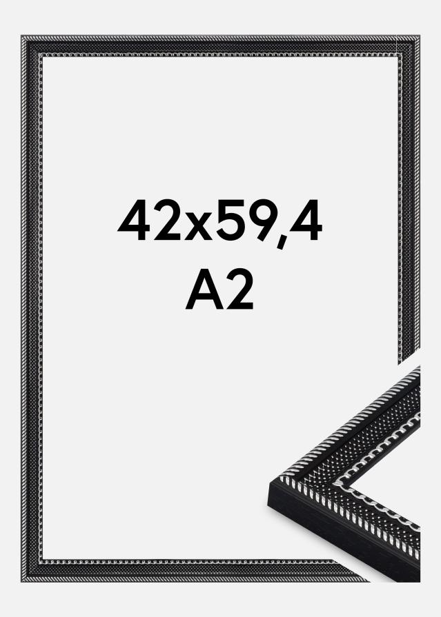 Ramme Trellis Akrylglass Svart 42x59,4 cm (A2)
