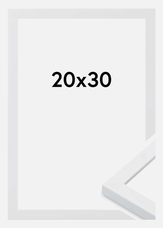Ramme Oban Akrylglass Hvit 20x30 cm