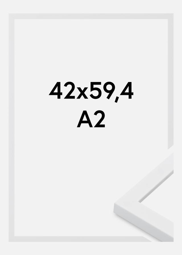 Ramme Oban Akrylglass Hvit 42x59,4 cm (A2)