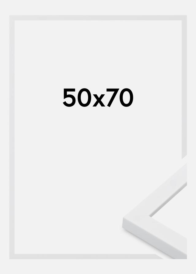 Ramme Oban Akrylglass Hvit 50x70 cm