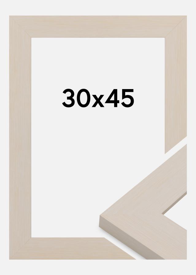 Ramme Pembrokeshire Akrylglass Hvit 30x45 cm
