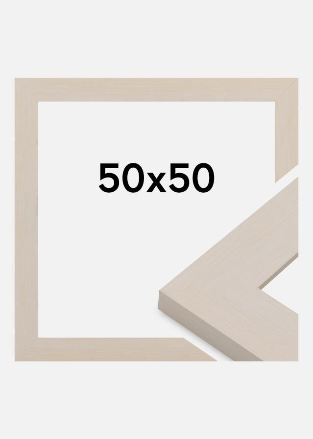 Ramme Pembrokeshire Akrylglass Hvit 50x50 cm