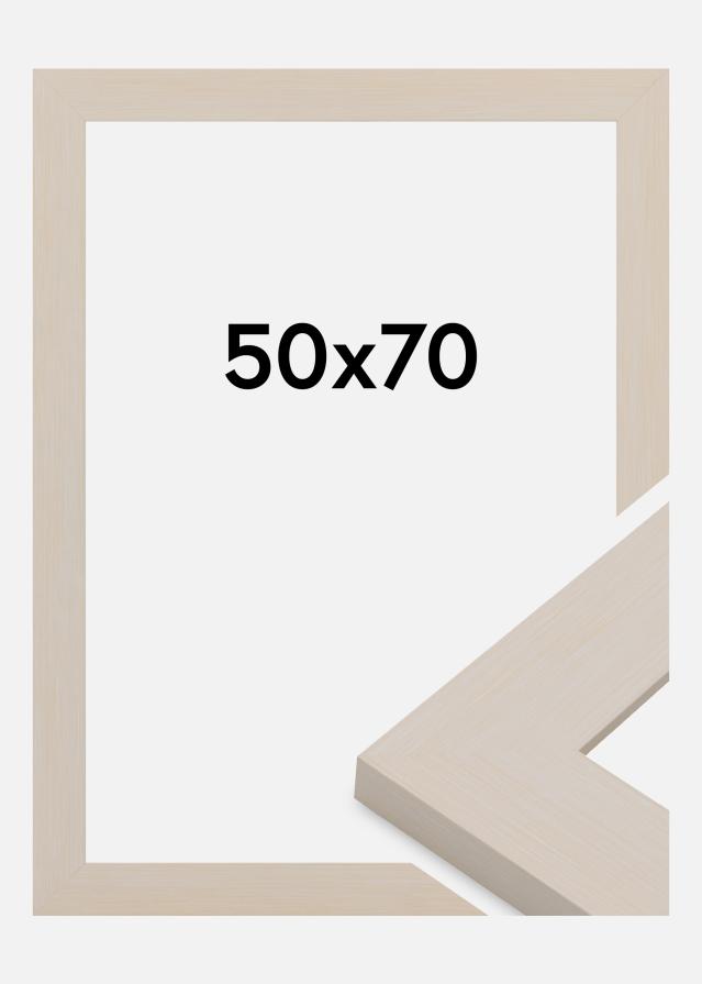 Ramme Pembrokeshire Akrylglass Hvit 50x70 cm