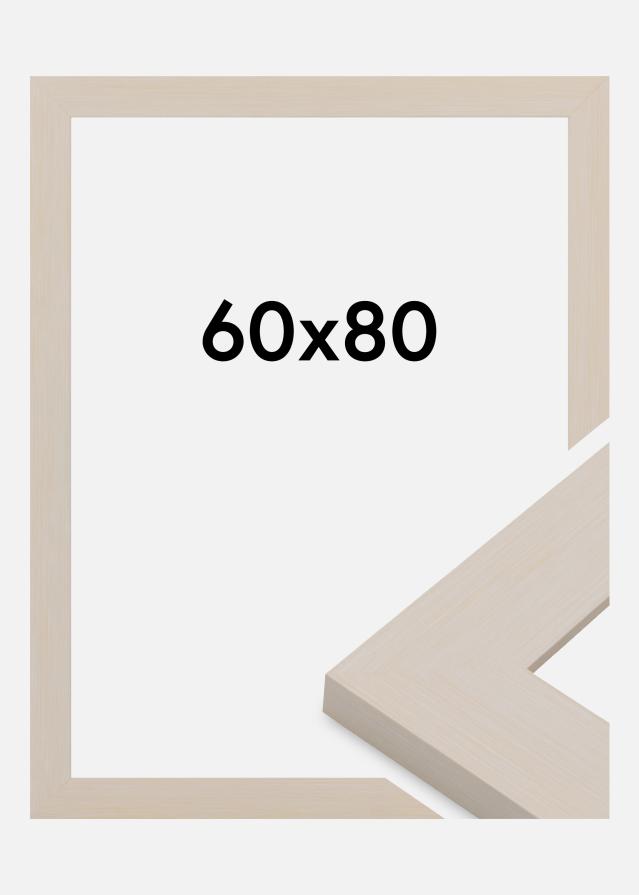 Ramme Pembrokeshire Akrylglass Hvit 60x80 cm