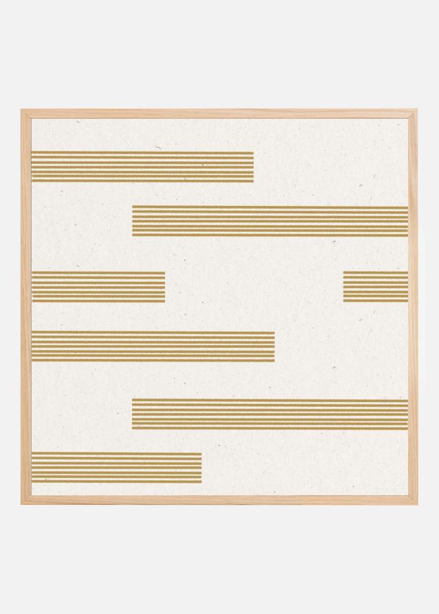 Golden Lines Harmony Plakat