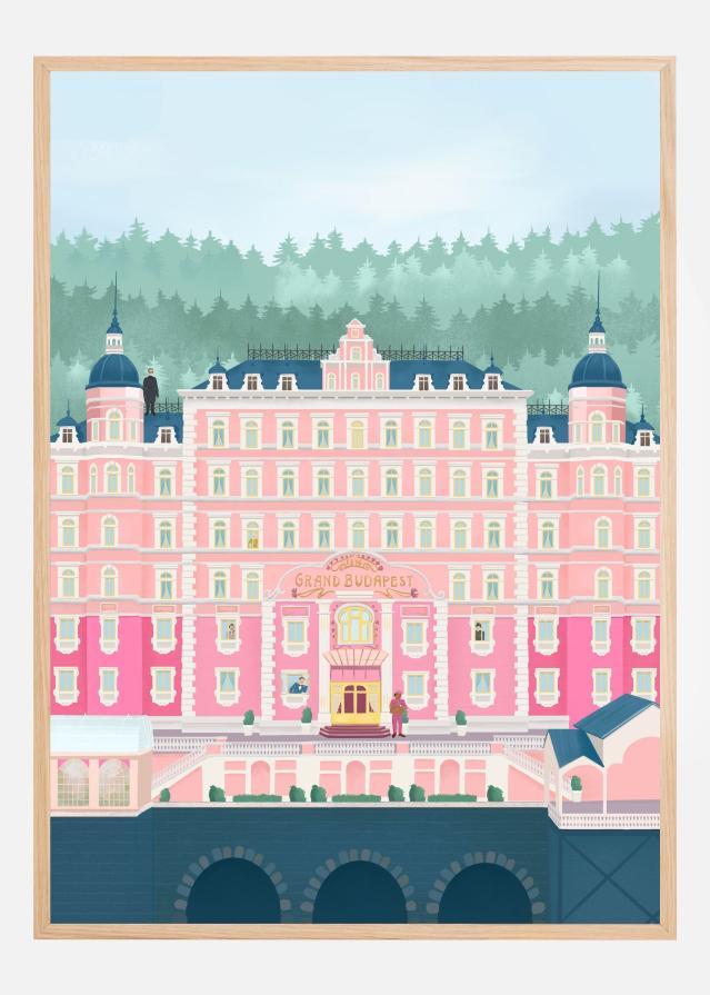 The Grand Budapest Hotel Plakat