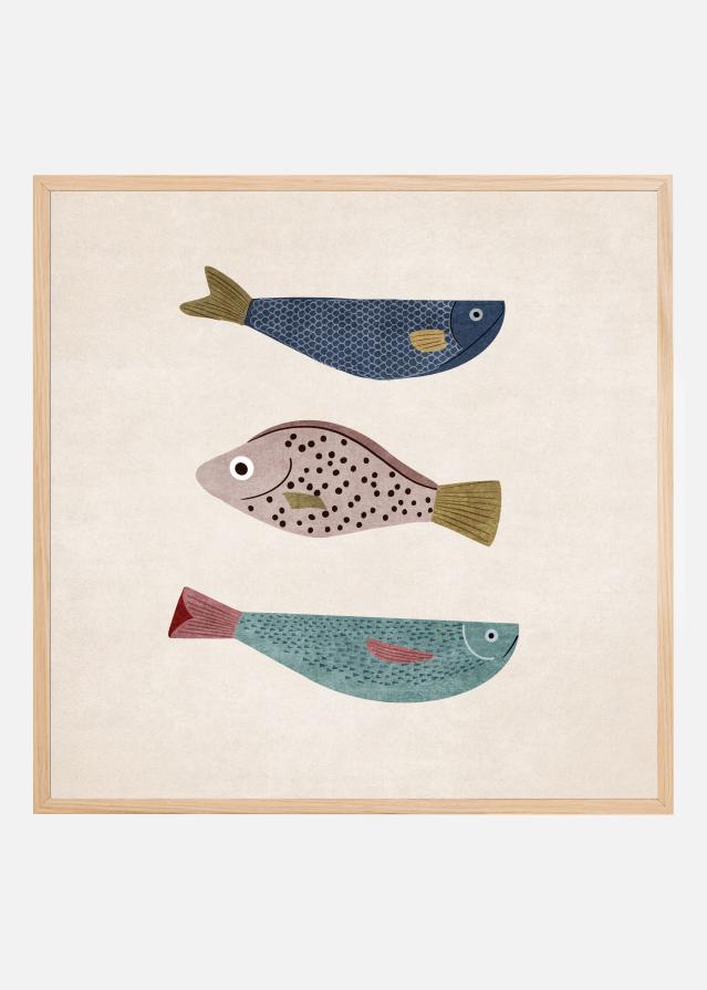 Fish Trio Delight Plakat