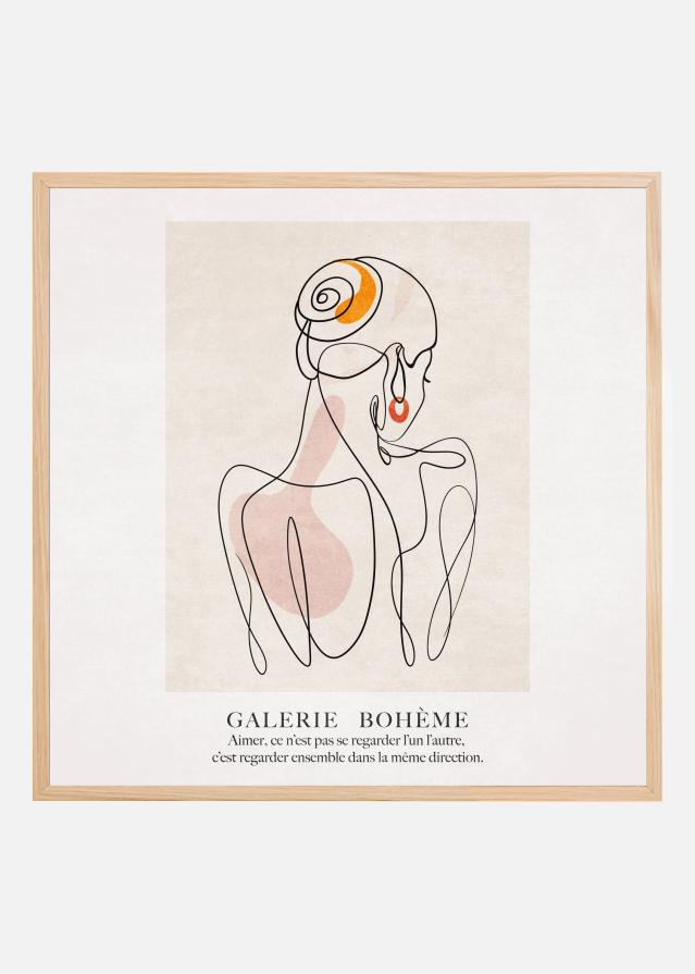 Elegant Silhouette Plakat