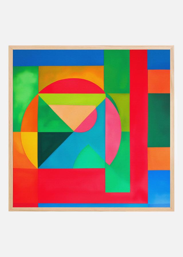 Geometric Harmony Plakat