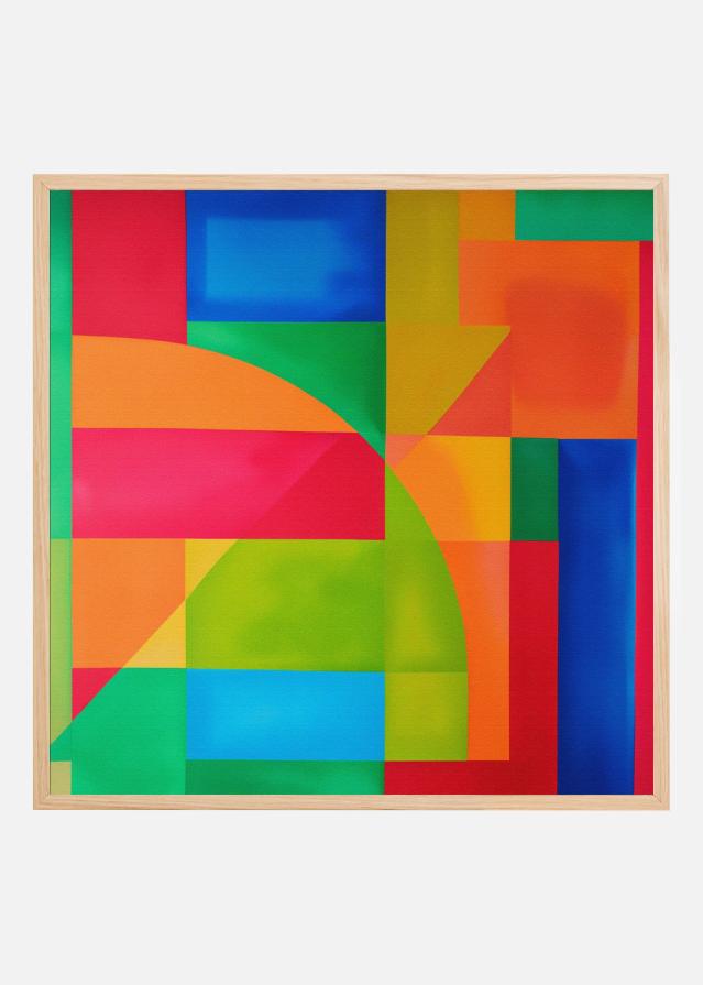 Vivid Geometry Plakat