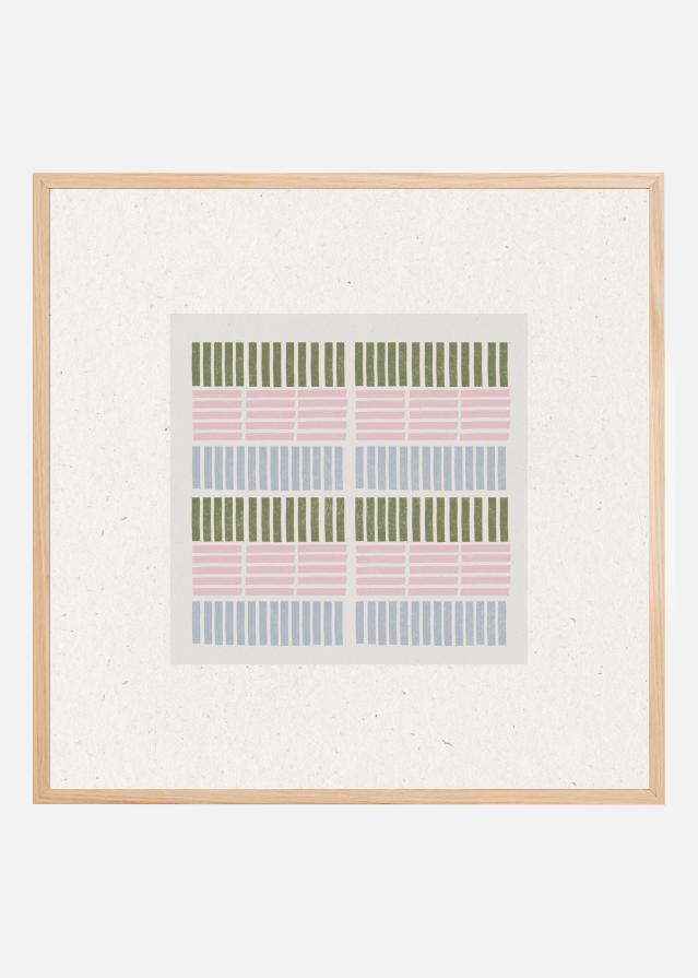 Pastel Patterns Plakat