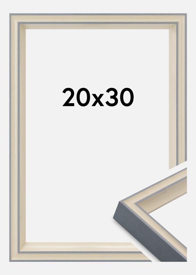 Ramme Riga Akrylglass Grå 20x30 cm