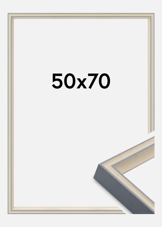 Ramme Riga Akrylglass Grå 50x70 cm
