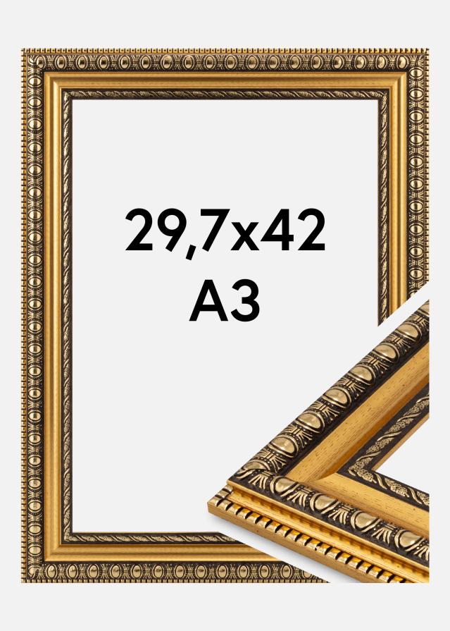 Ramme Ornato Akrylglass Gull 29.7x42 cm (A3)