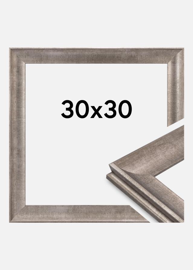 Ramme Conca Akrylglass Sølv 30x30 cm